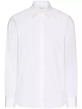 Valentino Garavani поплиновая рубашка, белый