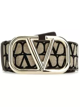 Valentino Garavani пояс Toile Iconographe, черный