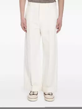 Valentino Garavani прямые брюки, белый