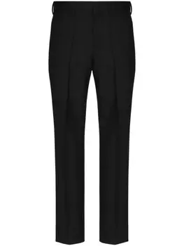 Valentino Garavani прямые брюки строгого кроя, черный