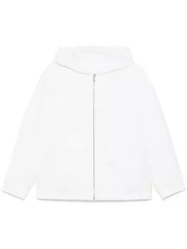 Valentino Garavani пуховик с капюшоном, белый