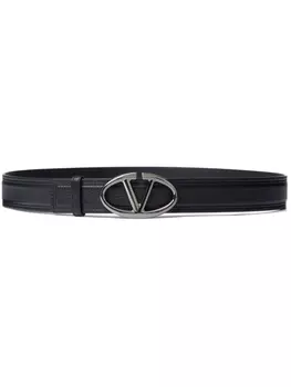 Valentino Garavani ремень The Bold Edition с логотипом VLogo, черный