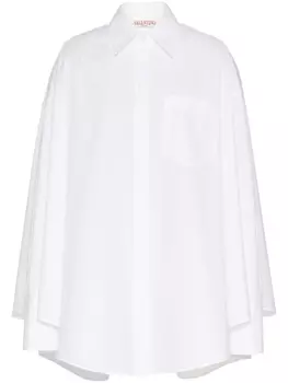 Valentino Garavani рубашка оверсайз, белый