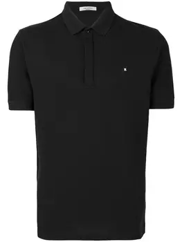 Valentino Garavani рубашка поло с короткими рукавами, черный