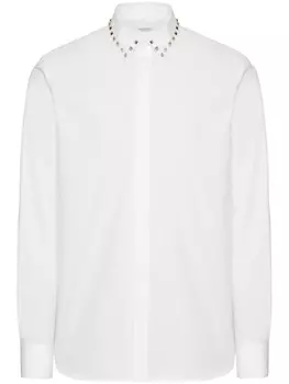 Valentino Garavani рубашка Rockstud, белый
