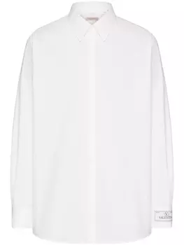 Valentino Garavani рубашка с длинными рукавами, белый