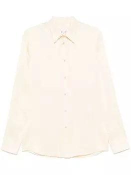 Valentino Garavani рубашка с принтом Toute La V, желтый