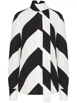 Valentino Garavani рубашка Strhype, черный