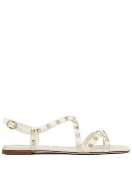 Valentino Garavani сандалии Rockstud, белый