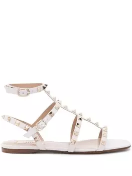 Valentino Garavani сандалии Rockstud, розовый