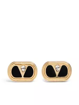 Valentino Garavani серьги Ovalette, золотой