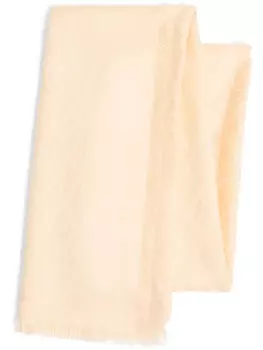 Valentino Garavani шарф Toute la V, нейтральный цвет