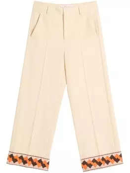 Valentino Garavani шерстяные брюки, нейтральный