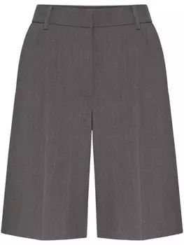 Valentino Garavani шорты строгого кроя, серый