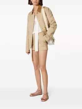 Valentino Garavani шорты Toile Iconographe, нейтральный цвет