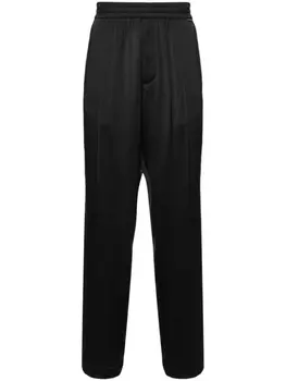 Valentino Garavani спортивные брюки прямого кроя, черный