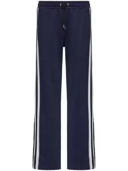 Valentino Garavani спортивные брюки с логотипом VLogo Signature, синий