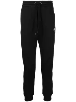 Valentino Garavani спортивные брюки с логотипом VLogo Signature, черный