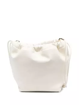 Valentino Garavani сумка через плечо Pouf с логотипом VLogo Signature, нейтральный цвет