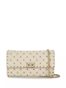 Valentino Garavani сумка через плечо Rockstud, белый