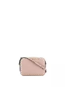 Valentino Garavani сумка через плечо Rockstud, нейтральный цвет
