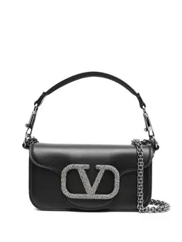 Valentino Garavani сумка через плечо с логотипом VLogo Signature, черный