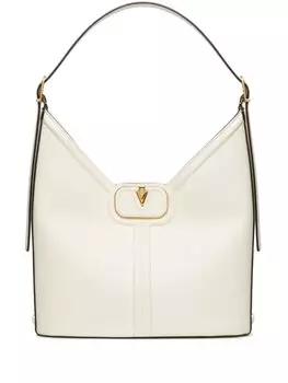 Valentino Garavani сумка на плечо с логотипом VLogo Signature, белый