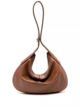 Valentino Garavani сумка на плечо с логотипом VLogo Signature, коричневый