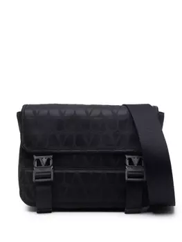 Valentino Garavani сумка на плечо Toile Iconographe, синий