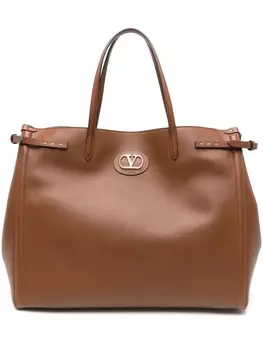 Valentino Garavani сумка-тоут Antibes среднего размера, коричневый