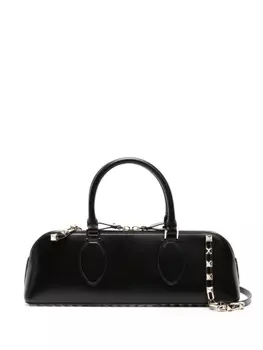 Valentino Garavani сумка-тоут Rockstud East-West, черный