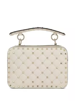 Valentino Garavani сумка-тоут Rockstud Spike, белый