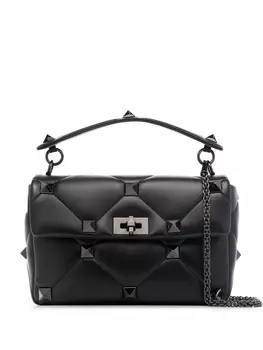Valentino Garavani сумка-тоут Roman Stud, черный