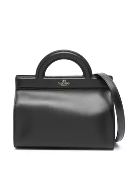 Valentino Garavani сумка-тоут с логотипом, черный