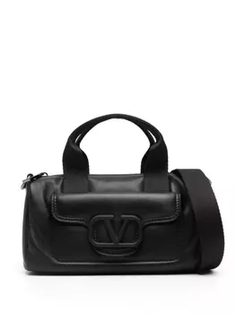 Valentino Garavani сумка-тоут с логотипом VLogo Signature, черный