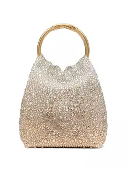 Valentino Garavani сумка-ведро Vlogo, серый