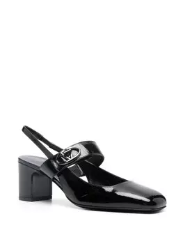 Valentino Garavani туфли Locker с логотипом VLogo Signature, черный