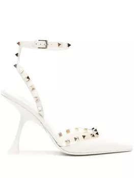 Valentino Garavani туфли Rockstud 110, белый