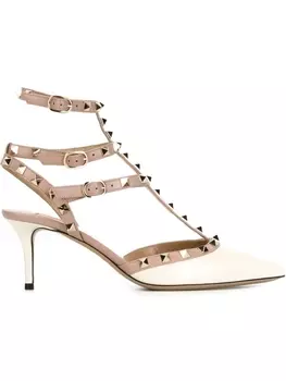 Valentino Garavani туфли Rockstud, белый