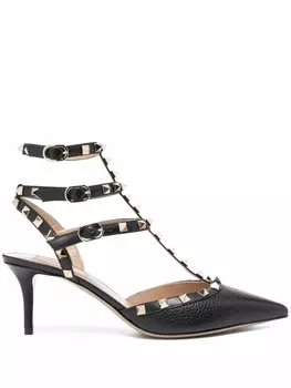 Valentino Garavani туфли Rockstud, черный