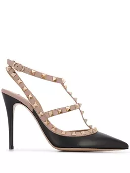 Valentino Garavani туфли Rockstud, черный