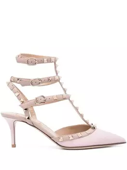 Valentino Garavani туфли Rockstud, розовый