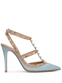 Valentino Garavani туфли Rockstud, синий