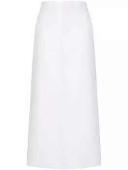 Valentino Garavani юбка миди, белый