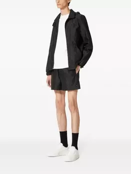 Valentino Garavani ветровка с принтом Toile Iconographe, черный