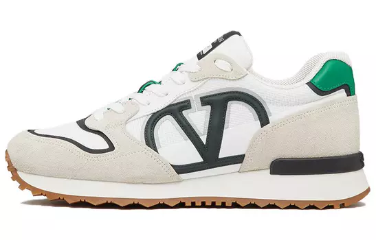 Мужские кроссовки Valentino, белый/зеленый