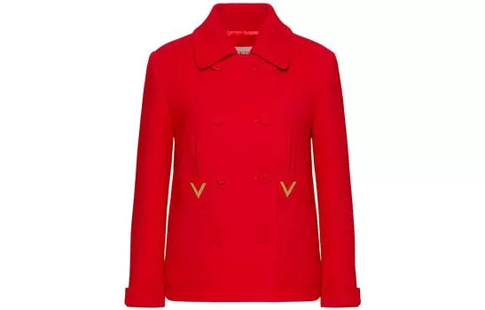 Valentino Пальто Женское Красное