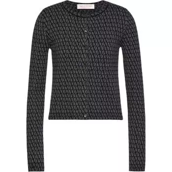 Valentino SS24 Джемпер женский, черный
