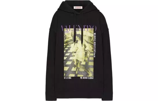 Valentino Толстовка женская черная