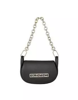 Valentino – Vinile – Маленькая черная сумка через плечо с клапаном и ремнем на плечо